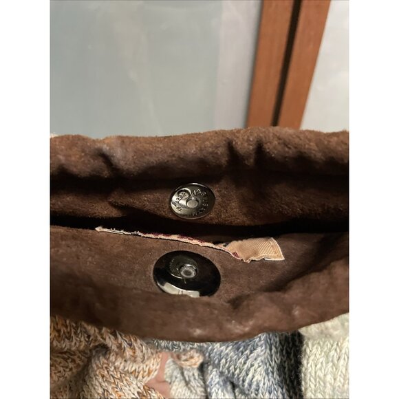 God Design Vintage 90s Y2K Suede Gloves Hand Shoulder HoboBag Purse Avant Garde - Picture 5 of 10